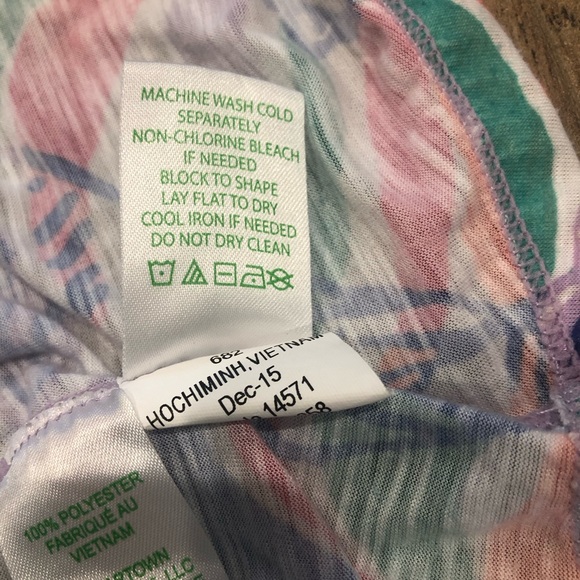 Lilly Pulitzer Luxletic Racer Back Tank 2 Pack Small - Picture 5 of 12